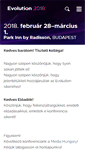 Mobile Screenshot of evolution.hu