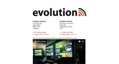 Desktop Screenshot of evolution.com.au